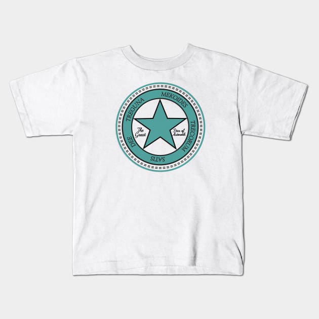 The Great Star of Astoroth Kids T-Shirt by Chevsy